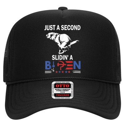 Just A Second Slidin' A Biden Hat