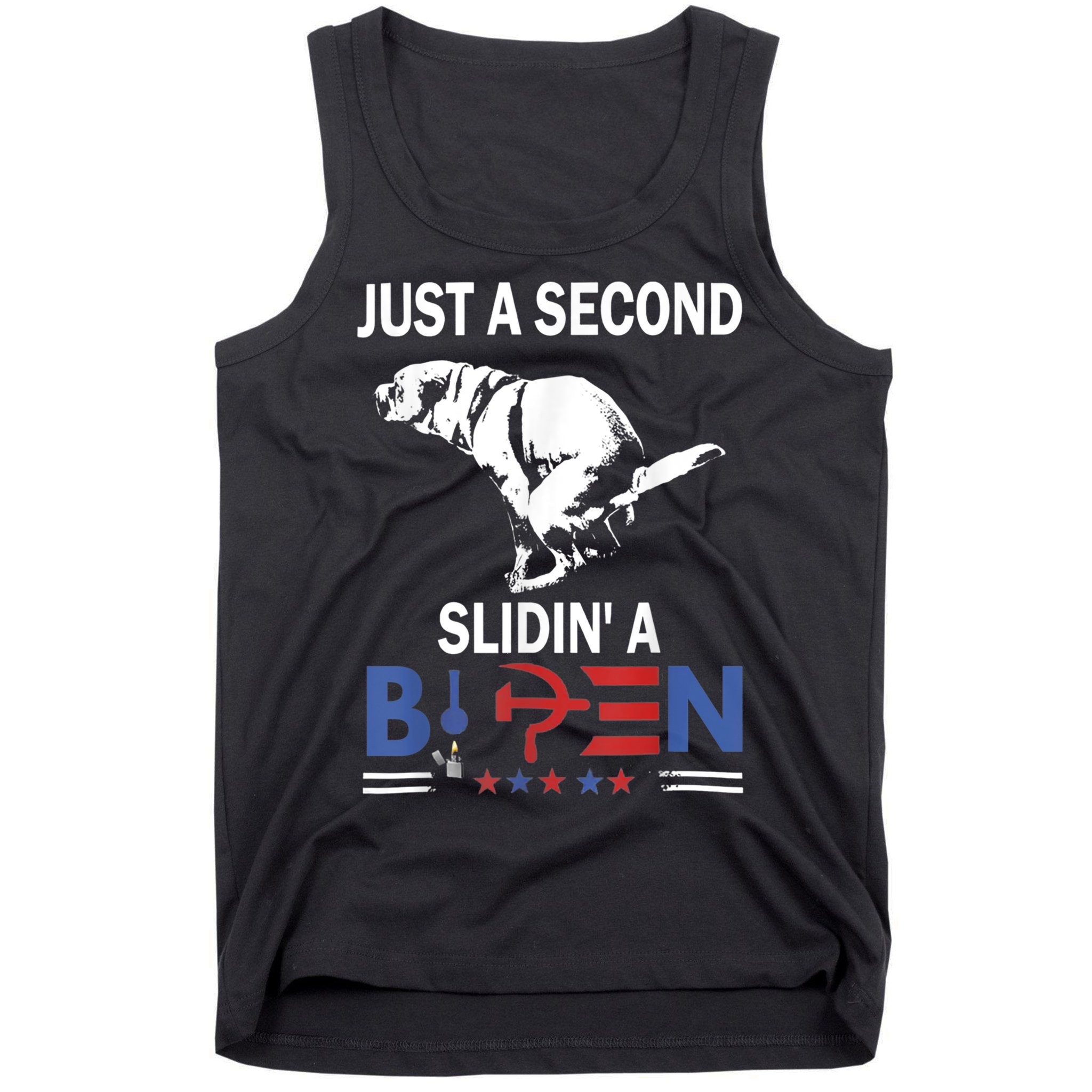 Just A Second Slidin' A Biden Tank Top
