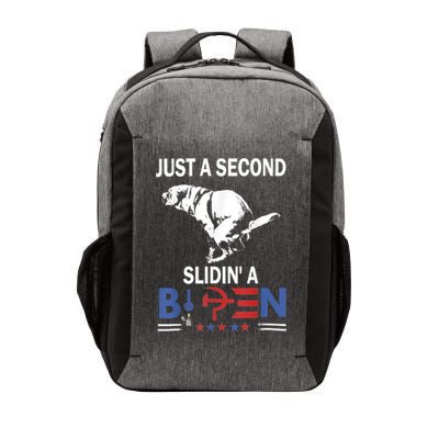 Just A Second Slidin' A Biden Vector Backpack