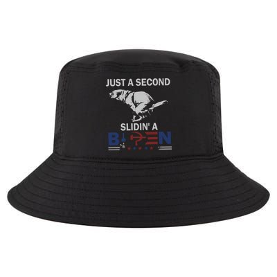 JUST A SECOND SLIDIN'A BIDEN Cool Comfort Performance Bucket Hat