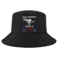 JUST A SECOND SLIDIN'A BIDEN Cool Comfort Performance Bucket Hat