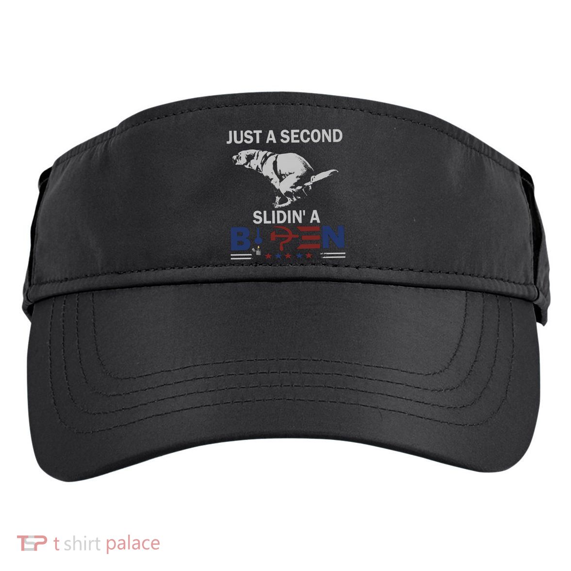 JUST A SECOND SLIDIN'A BIDEN Adult Drive Performance Visor