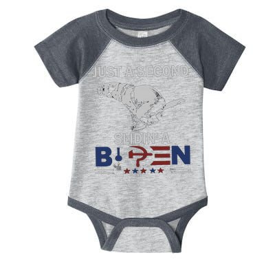 JUST A SECOND SLIDIN'A BIDEN Infant Baby Jersey Bodysuit