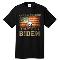 Just A Second Slidin’ A Biden – Funny Political Anti Biden Tall T-Shirt