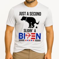 Just A Second Slidin A Biden Funny Dog Cooling Performance Crew T-Shirt