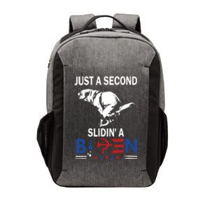 Just A Second Slidin A Biden Vector Backpack