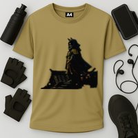 Japanese Anime Samurai Cat Ninja Cat Tattoo Cute Retro Cooling Performance Crew T-Shirt