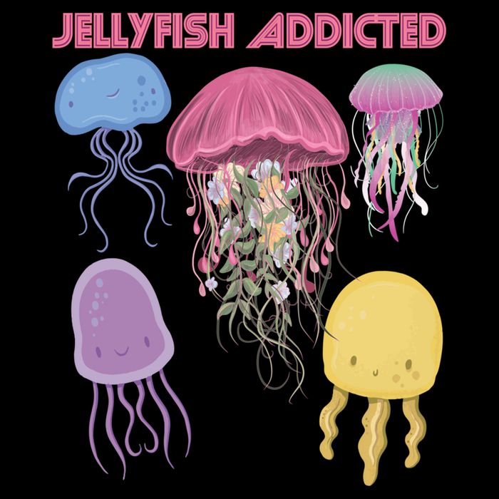 Jellyfish Addicted Sea Souvenir Ocean Life Underwater Fish Funny Gift Impact Tech Backpack