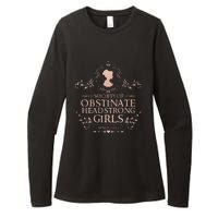 Jane Austen Society Of Obstinate Headstrong Womens CVC Long Sleeve Shirt