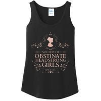 Jane Austen Society Of Obstinate Headstrong Ladies Essential Tank