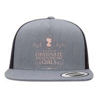 Jane Austen Society Of Obstinate Headstrong Flat Bill Trucker Hat