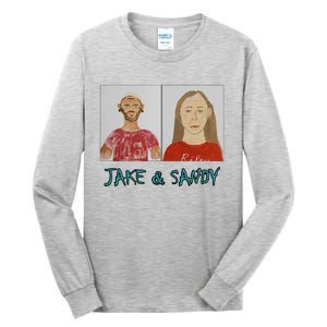 Jake And Sandy Portraits Tall Long Sleeve T-Shirt