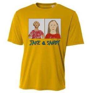 Jake And Sandy Portraits Cooling Performance Crew T-Shirt