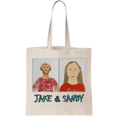 Jake And Sandy Portraits Tote Bag