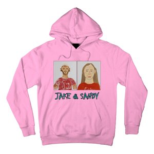 Jake And Sandy Portraits Hoodie