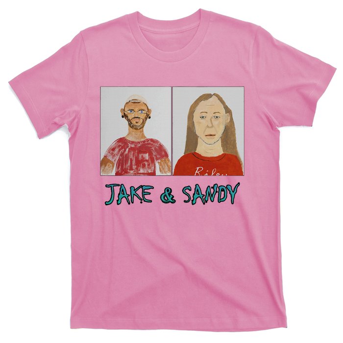 Jake And Sandy Portraits T-Shirt