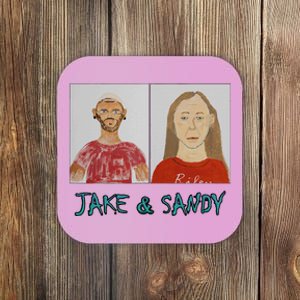 Jake And Sandy Portraits Coaster