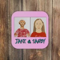 Jake And Sandy Portraits Coaster