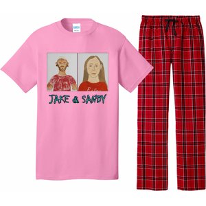 Jake And Sandy Portraits Pajama Set