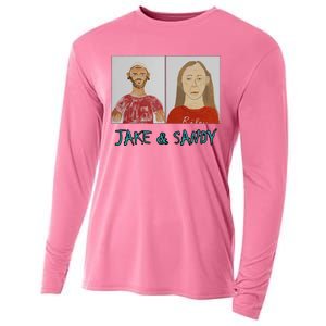 Jake And Sandy Portraits Cooling Performance Long Sleeve Crew