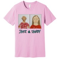 Jake And Sandy Portraits Premium T-Shirt