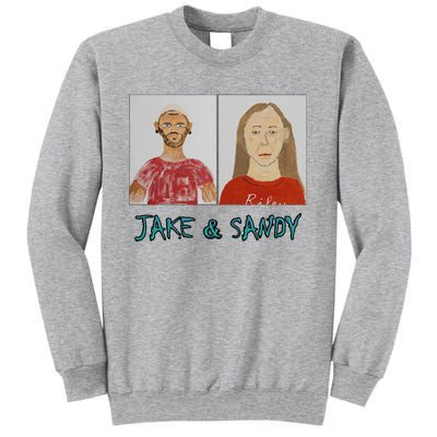 Jake And Sandy Portraits Sweatshirt