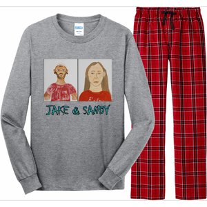 Jake And Sandy Portraits Long Sleeve Pajama Set