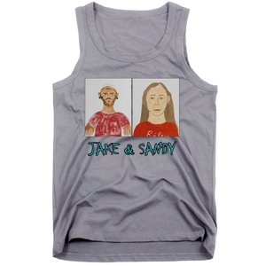 Jake And Sandy Portraits Tank Top