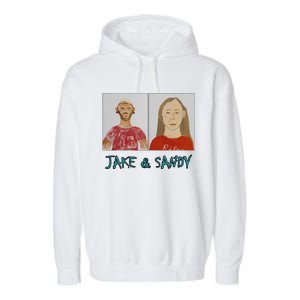 Jake And Sandy Portraits Garment-Dyed Fleece Hoodie