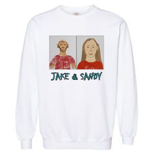 Jake And Sandy Portraits Garment-Dyed Sweatshirt