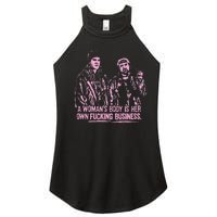 Jay And Silent Bob A WomanS Body Is Her Own Business Women's Perfect Tri Rocker Tank