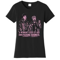 Jay And Silent Bob A WomanS Body Is Her Own Business Women's T-Shirt