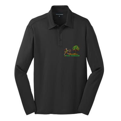 Johnny Appleseed Sept 26 Celebrate Legends Silk Touch Performance Long Sleeve Polo