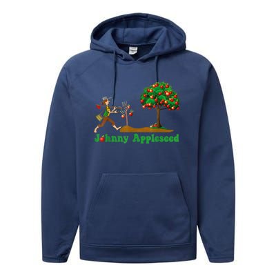 Johnny Appleseed Sept 26 Celebrate Legends Performance Fleece Hoodie