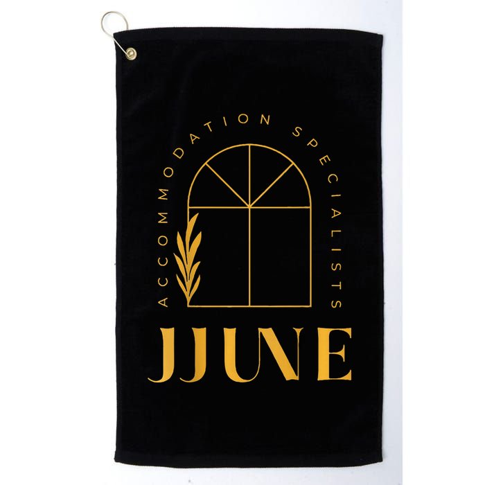Jjune Accommodation Specialists Golf Towel