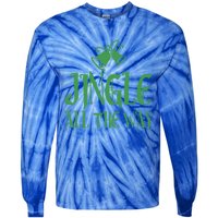 Jingle All The Way! You’Re Never Too Early For The Holidays! Great Gift Tie-Dye Long Sleeve Shirt