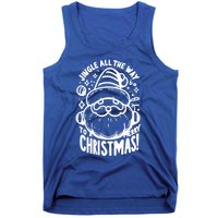 Jingle All The Way To A Merry Christmas! Santa Claus Holiday Cute Gift Tank Top