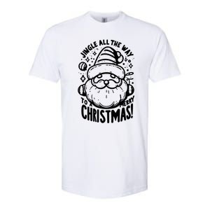 Jingle All The Way To A Merry Christmas! Santa Claus Holiday Cute Gift Softstyle CVC T-Shirt