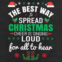 Jingle All The Way: Spreading Christmas Cheer Through Song Gift Cool Comfort Performance Bucket Hat