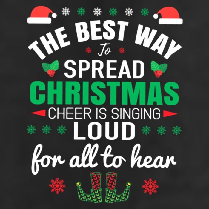 Jingle All The Way: Spreading Christmas Cheer Through Song Gift Cool Comfort Performance Bucket Hat
