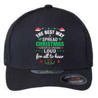 Jingle All The Way: Spreading Christmas Cheer Through Song Gift Flexfit Unipanel Trucker Cap