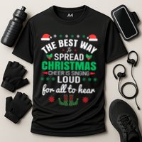 Jingle All The Way: Spreading Christmas Cheer Through Song Gift Performance Shirt