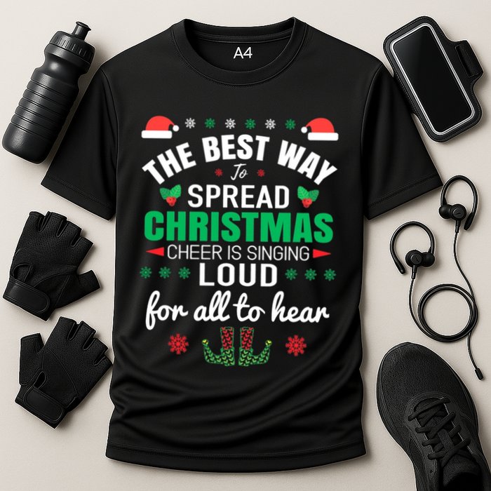 Jingle All The Way: Spreading Christmas Cheer Through Song Gift Performance Shirt