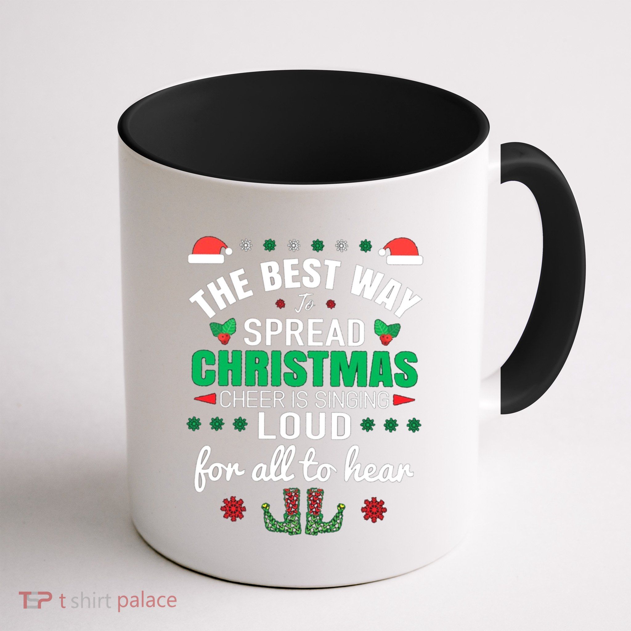 Jingle All The Way: Spreading Christmas Cheer Through Song Gift Mug