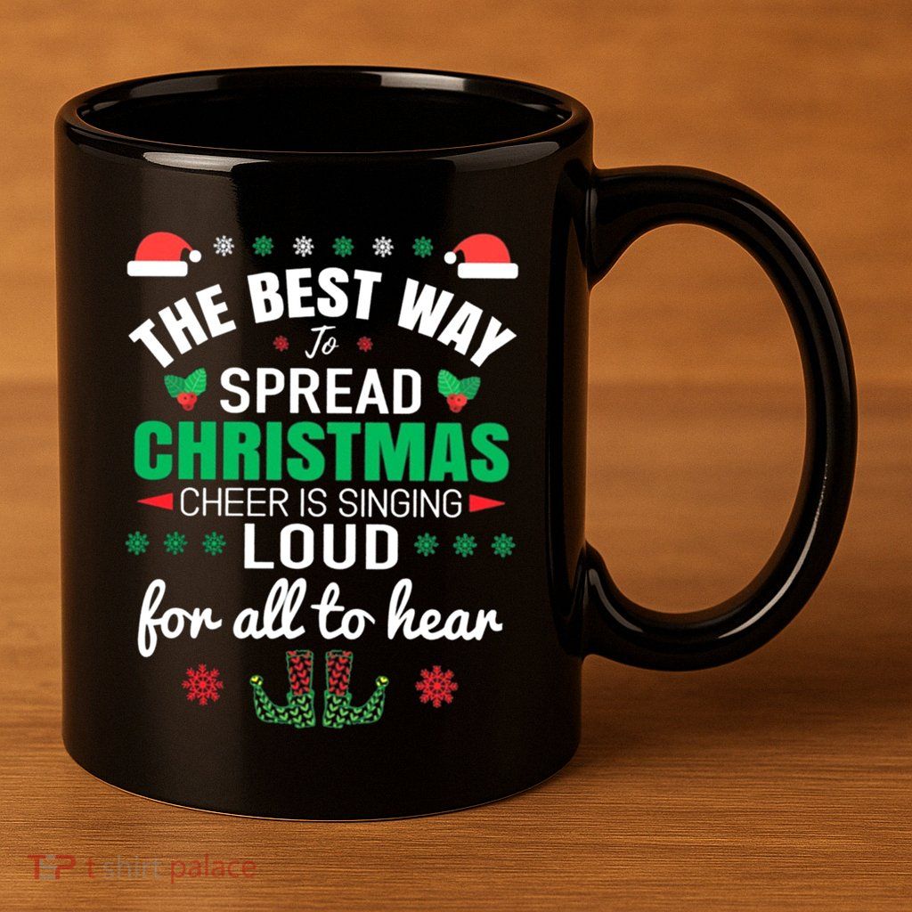 Jingle All The Way: Spreading Christmas Cheer Through Song Gift 11oz C Handle Ceramic Mug
