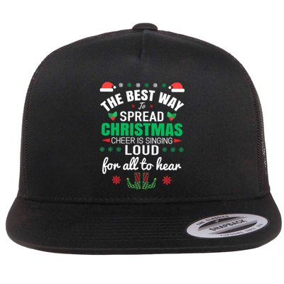 Jingle All The Way: Spreading Christmas Cheer Through Song Gift Flatbill Hat