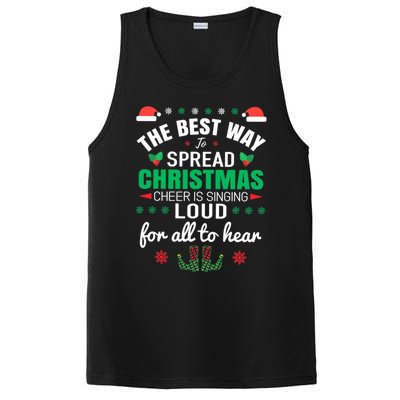 Jingle All The Way: Spreading Christmas Cheer Through Song Gift PosiCharge Competitor Tank