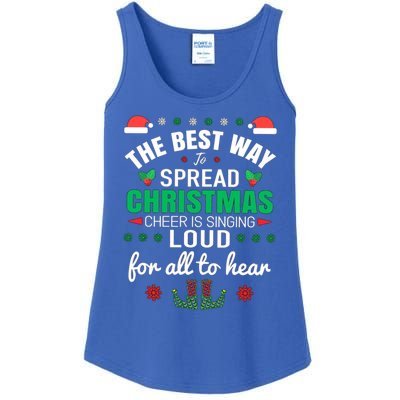 Jingle All The Way: Spreading Christmas Cheer Through Song Gift Ladies Essential Tank