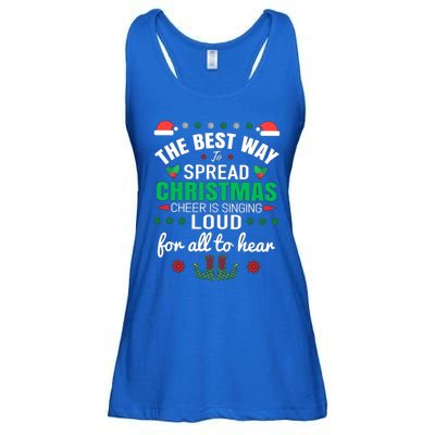 Jingle All The Way: Spreading Christmas Cheer Through Song Gift Ladies Essential Flowy Tank