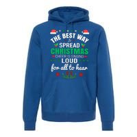 Jingle All The Way: Spreading Christmas Cheer Through Song Gift Premium Hoodie